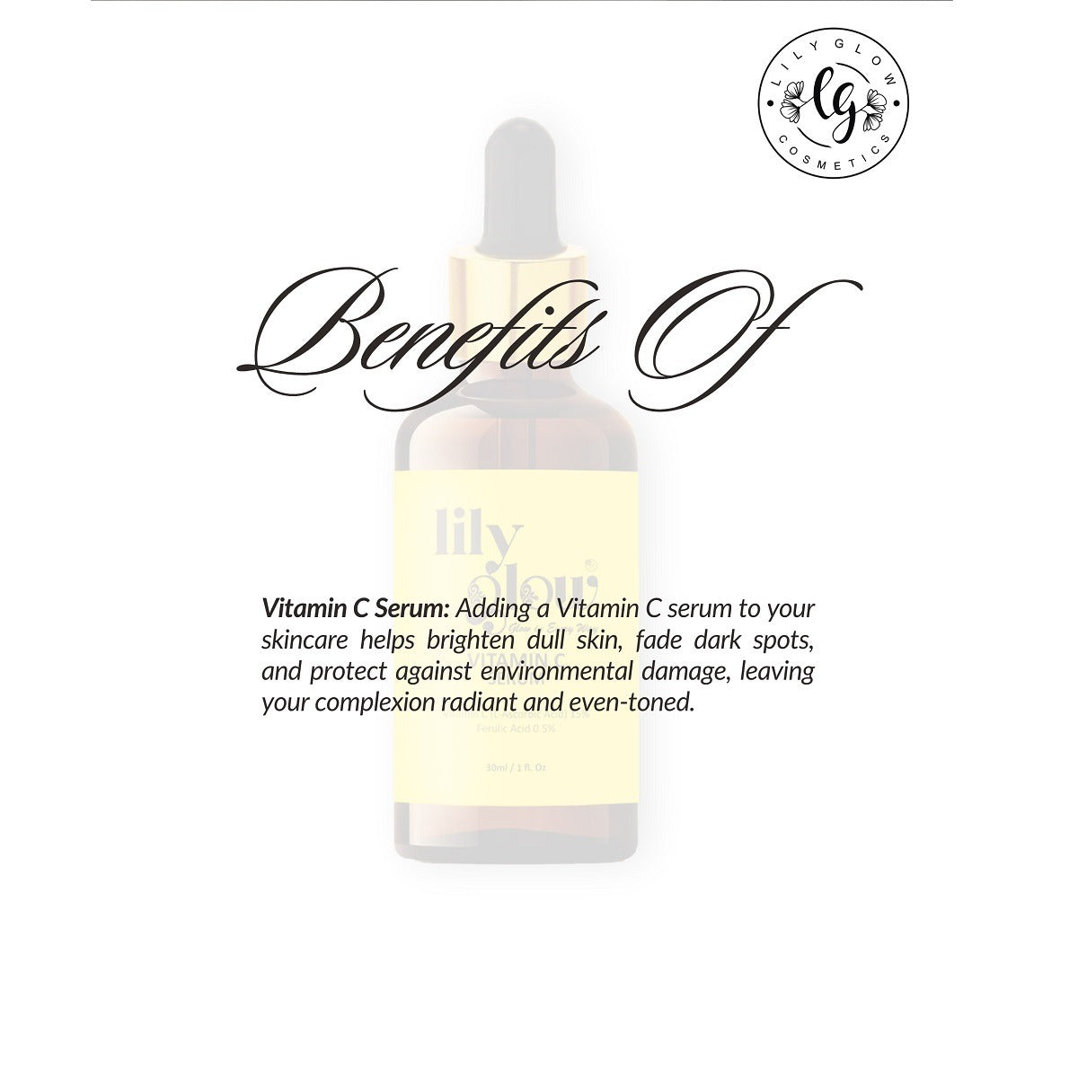 Vitamin C Serum - Brightening Hydrating Formula (30ml)